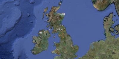 Mappa di regno UNITO meteo